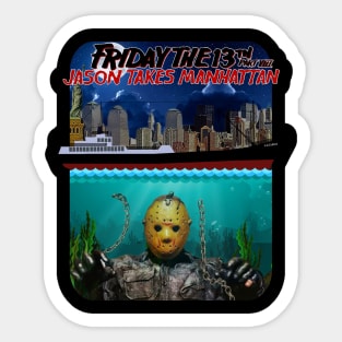 Jason Takes Manhattan Sticker